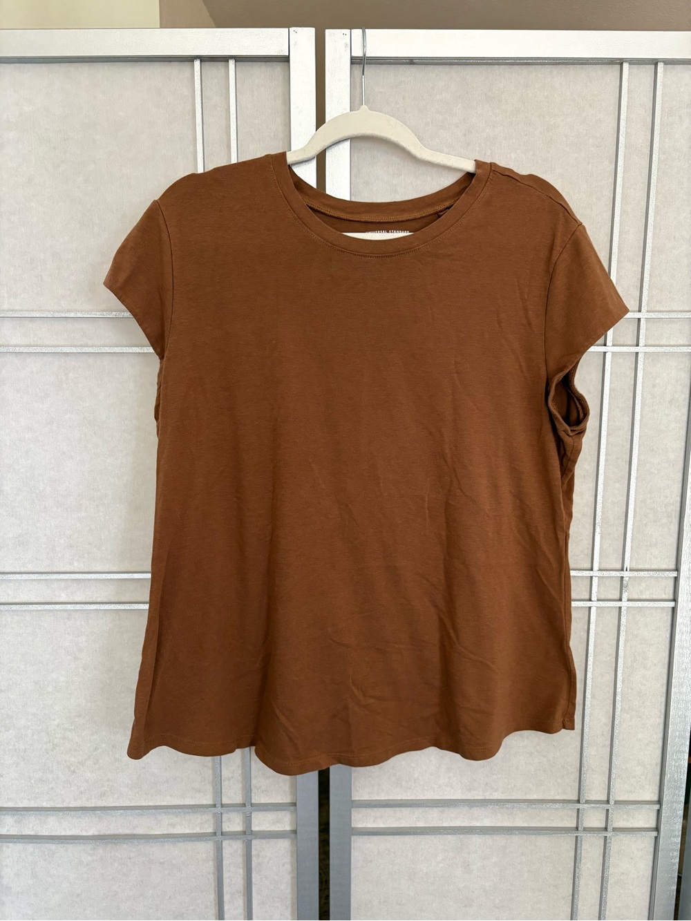 Universal Standard Ashley Cap Sleeve Crewneck Tee